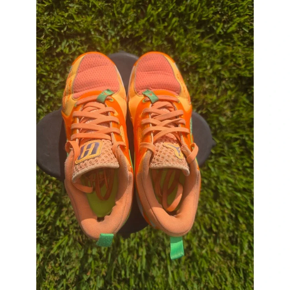 Nike Air Jordan Heir Peach Jam Basketball Shoes Orange Ghost Green